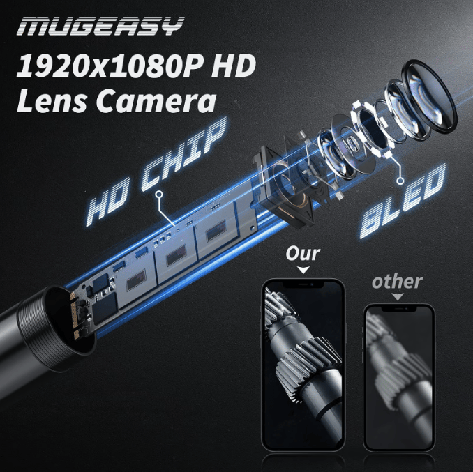 π Plug-and-Play Endoscope Camera β Compatible with Android & iPhone & ipad for Direct Connection