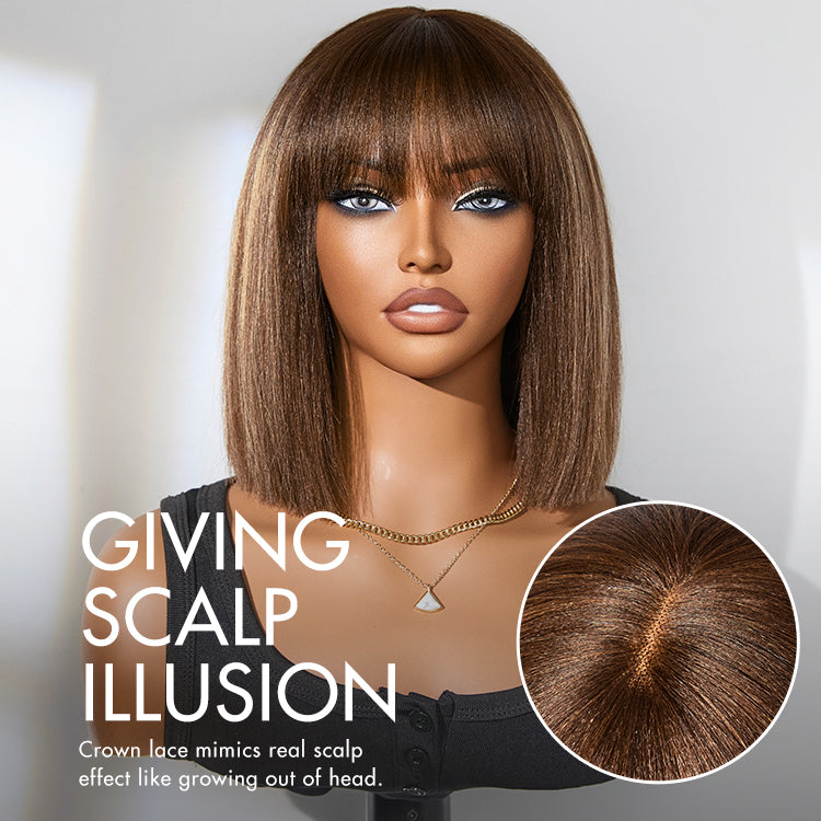 Glueless Bob Wig – Human Hair