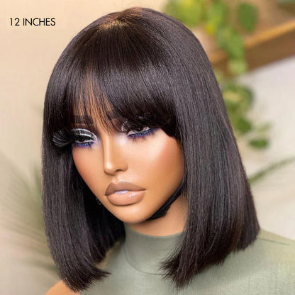 Glueless Bob Wig – Human Hair