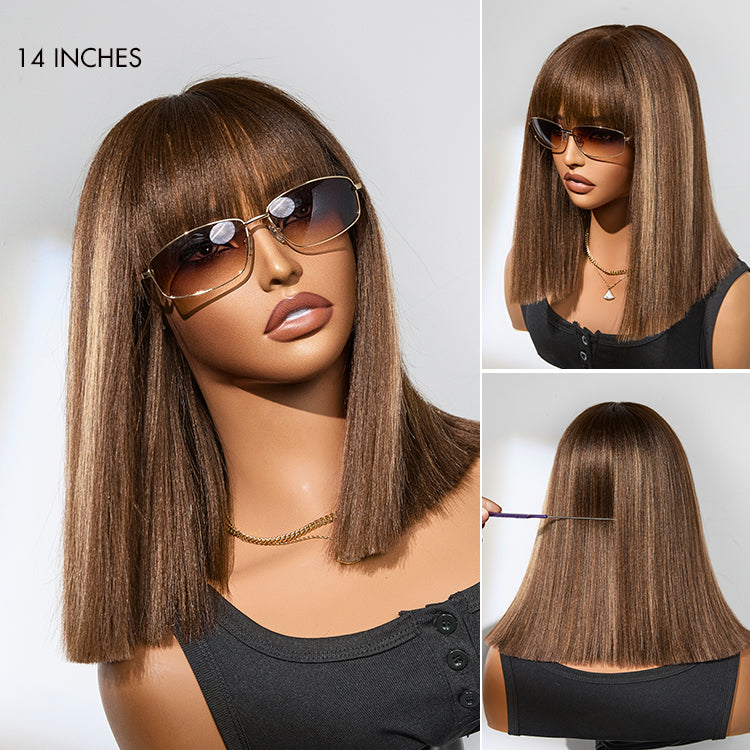 Glueless Bob Wig – Human Hair