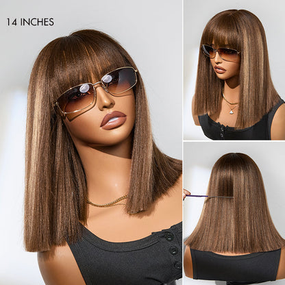 Glueless Bob Wig – Human Hair