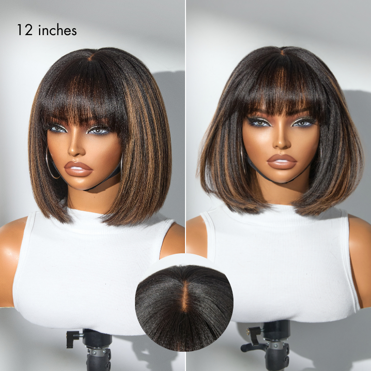 Glueless Bob Wig – Human Hair