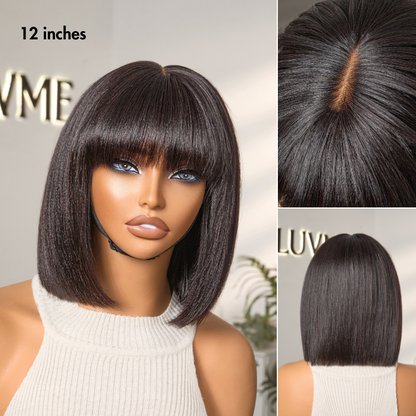 Glueless Bob Wig – Human Hair