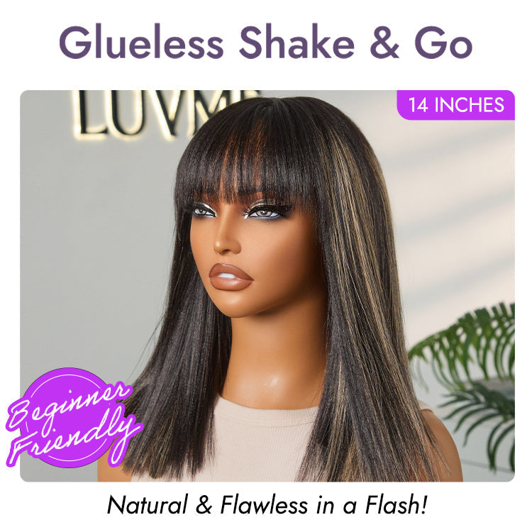 Glueless Bob Wig – Human Hair
