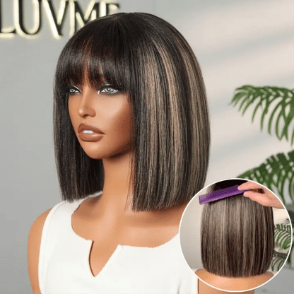 Glueless Bob Wig – Human Hair