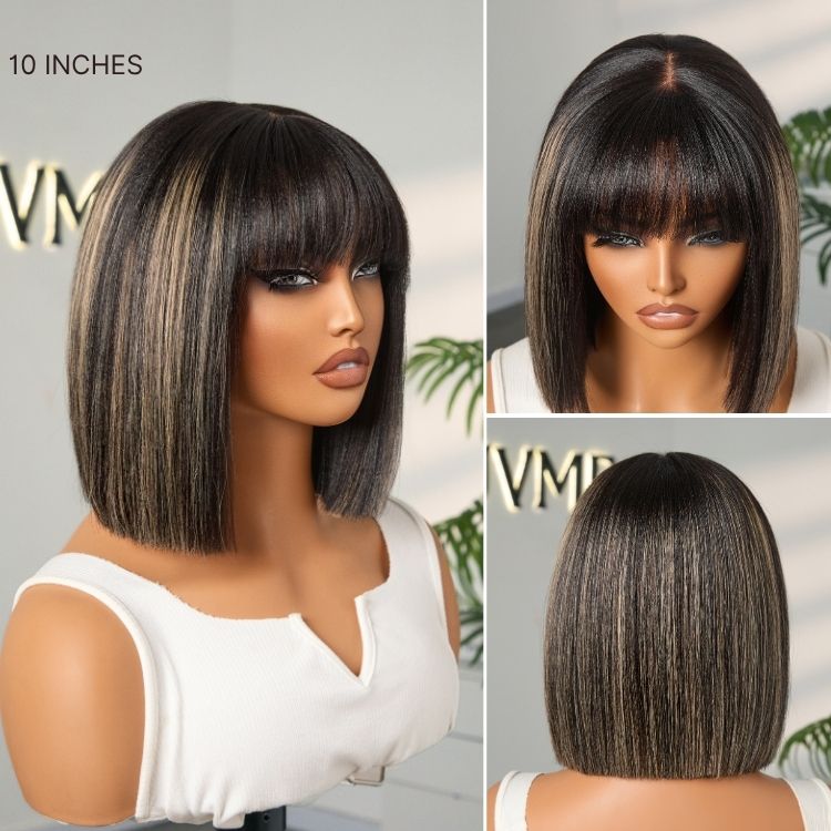 Glueless Bob Wig – Human Hair