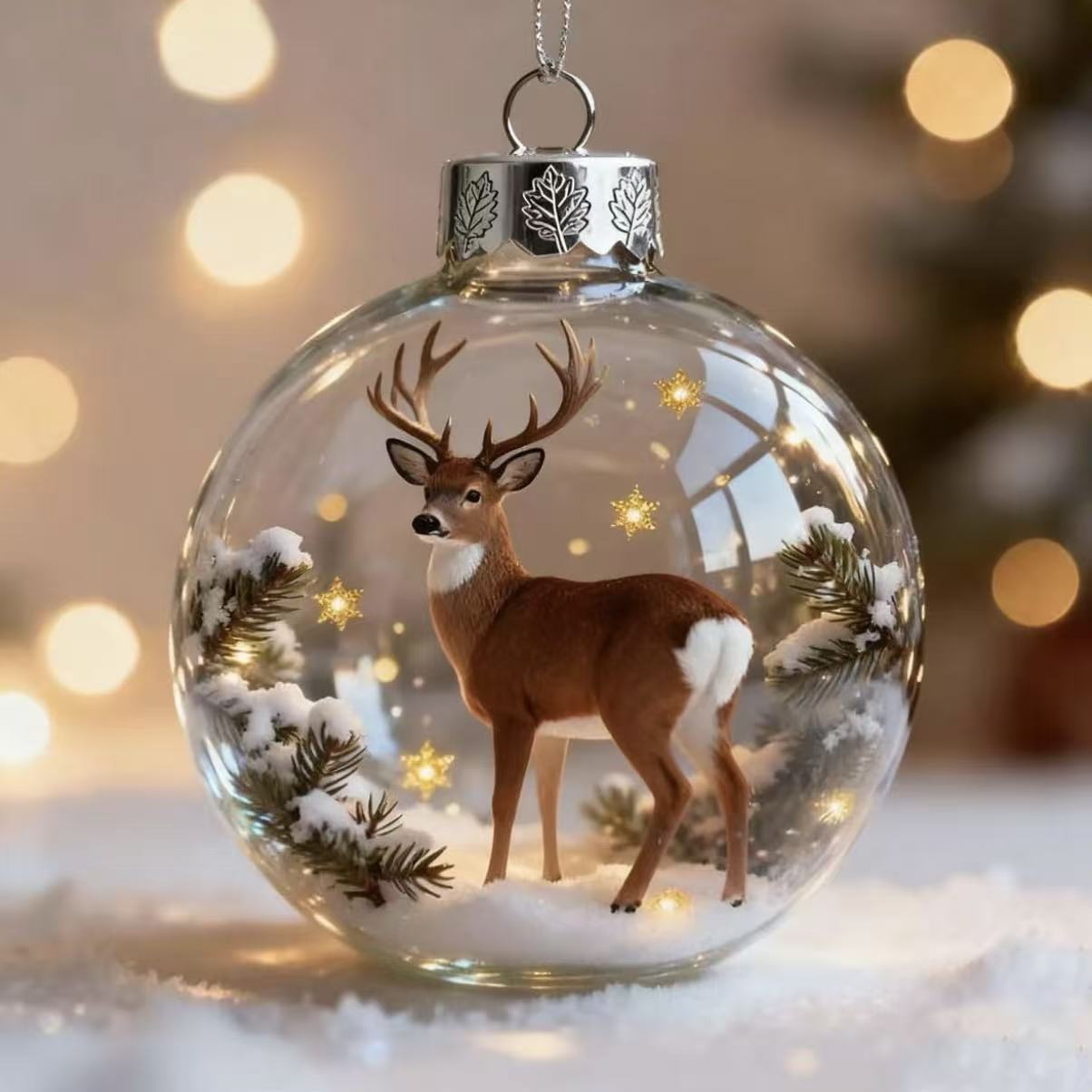 ✨Nature’s Birds Crystal Glass Ornament Set – Hummingbird & Cardinal Christmas Decor 🎄 Special First Order Discount!