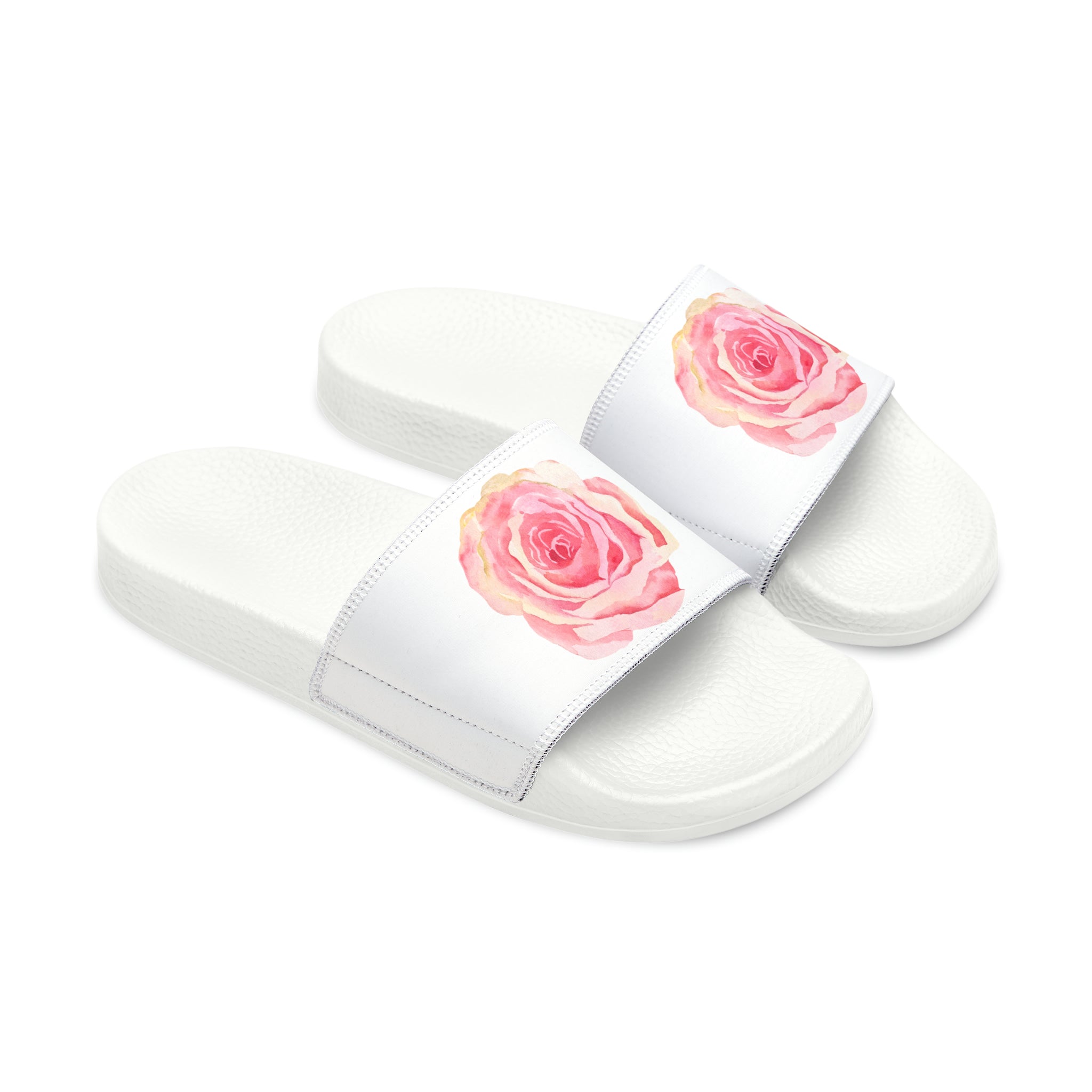 Beautiful Sexy Flower Women's PU Slide Sandals