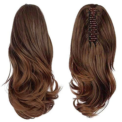 Claw Clip Curly Ponytail