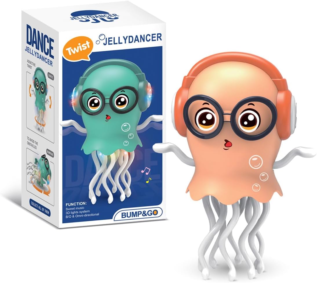 💃 Dancing Jellydancer Toy – Fun Crawling Music Toy for Kids 🎶 Special First Order Discount!