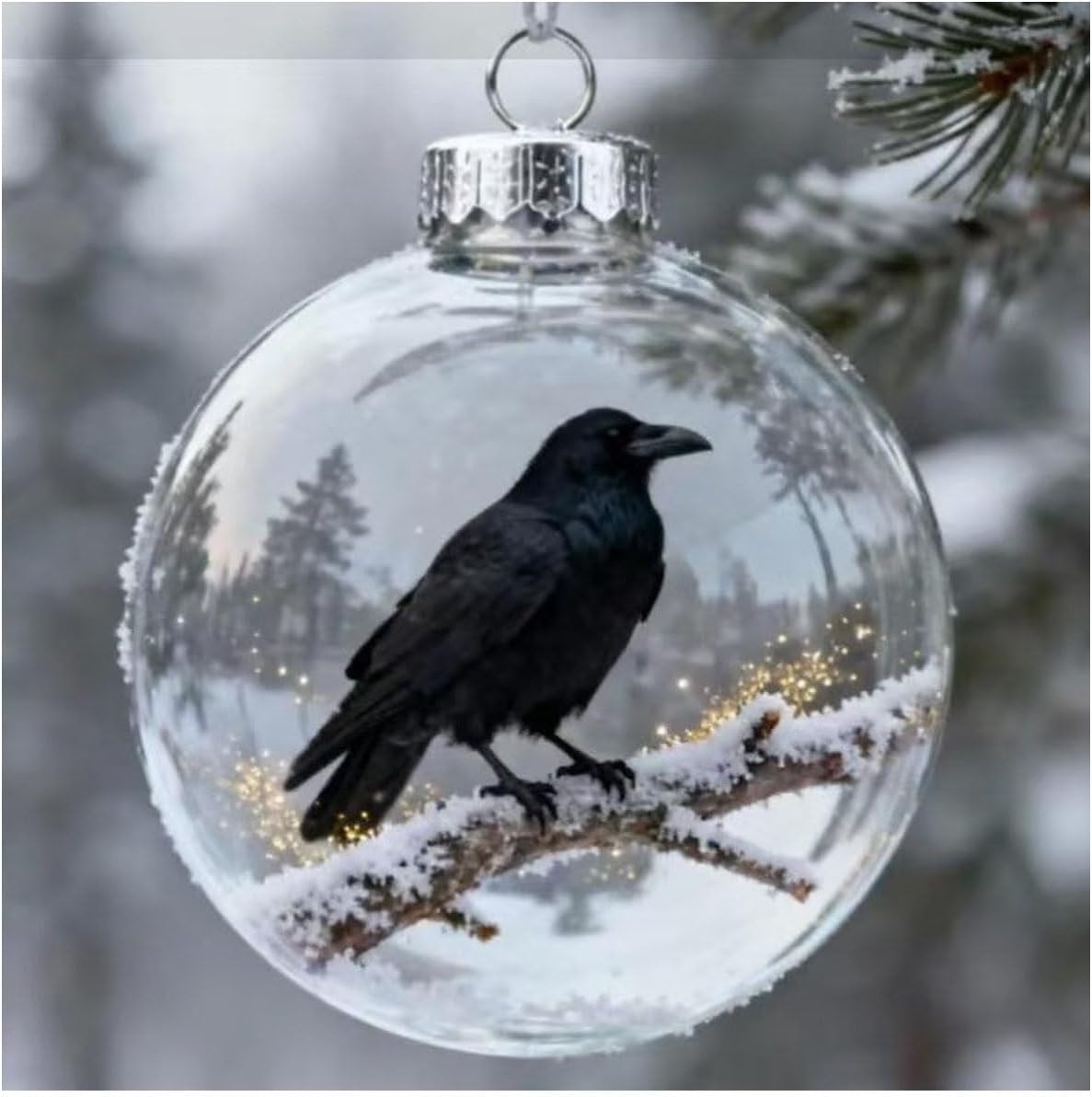 ✨Nature’s Birds Crystal Glass Ornament Set – Hummingbird & Cardinal Christmas Decor 🎄 Special First Order Discount!