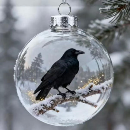 ✨Nature’s Birds Crystal Glass Ornament Set – Hummingbird & Cardinal Christmas Decor 🎄 Special First Order Discount!