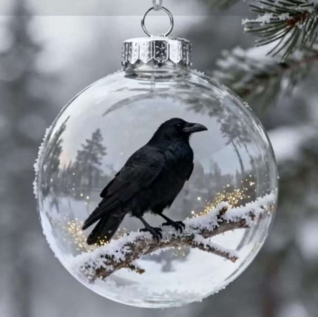 ✨Nature’s Birds Crystal Glass Ornament Set – Hummingbird & Cardinal Christmas Decor 🎄 Special First Order Discount!