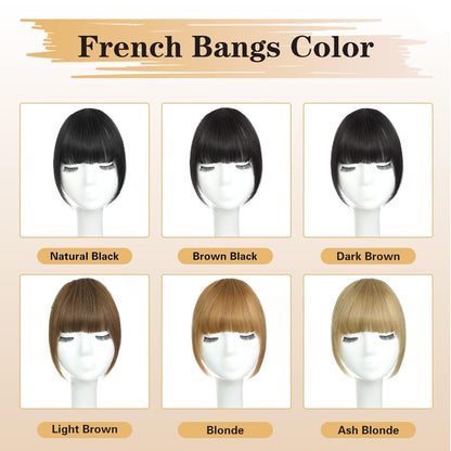 Clip-In Wispy Bangs