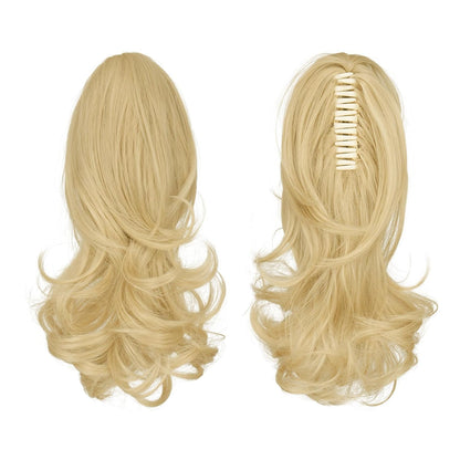 Claw Clip Curly Ponytail