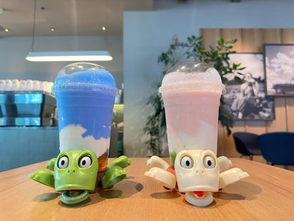 🔥Funny Turtle Coaster & Cup Holder, Moving Limbs, Cute Home Decor Gift