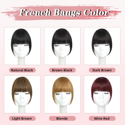 Clip-In Wispy Bangs