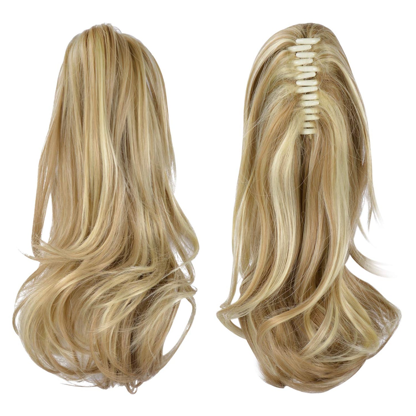 Claw Clip Curly Ponytail