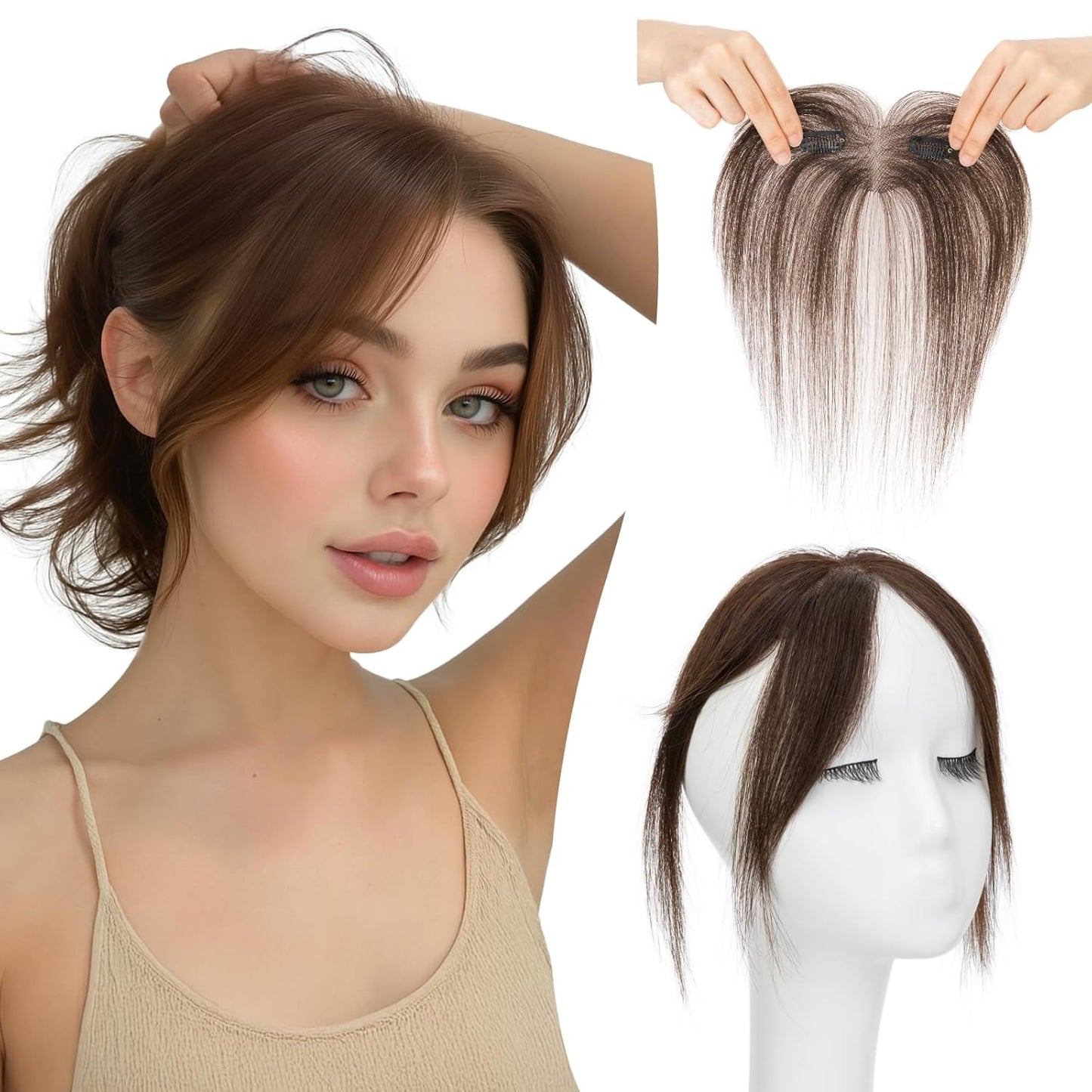 Hair Clip-In Bangs