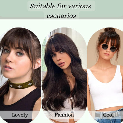 Clip-In Wispy Bangs