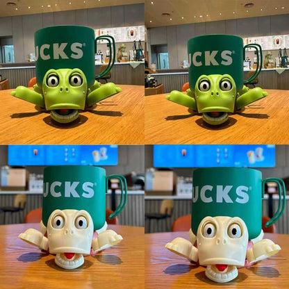 🔥Funny Turtle Coaster & Cup Holder, Moving Limbs, Cute Home Decor Gift