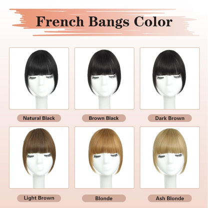 Clip-In Wispy Bangs