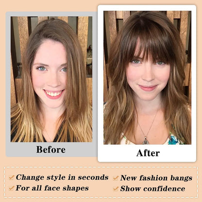 Clip-In Wispy Bangs