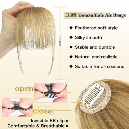 Clip-In Wispy Bangs