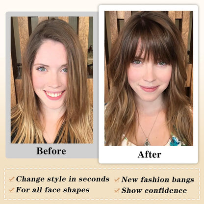 Clip-In Wispy Bangs