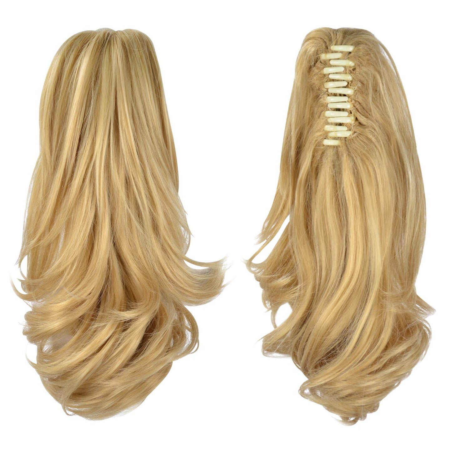 Claw Clip Curly Ponytail