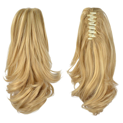 Claw Clip Curly Ponytail