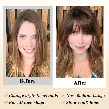 Clip-In Wispy Bangs