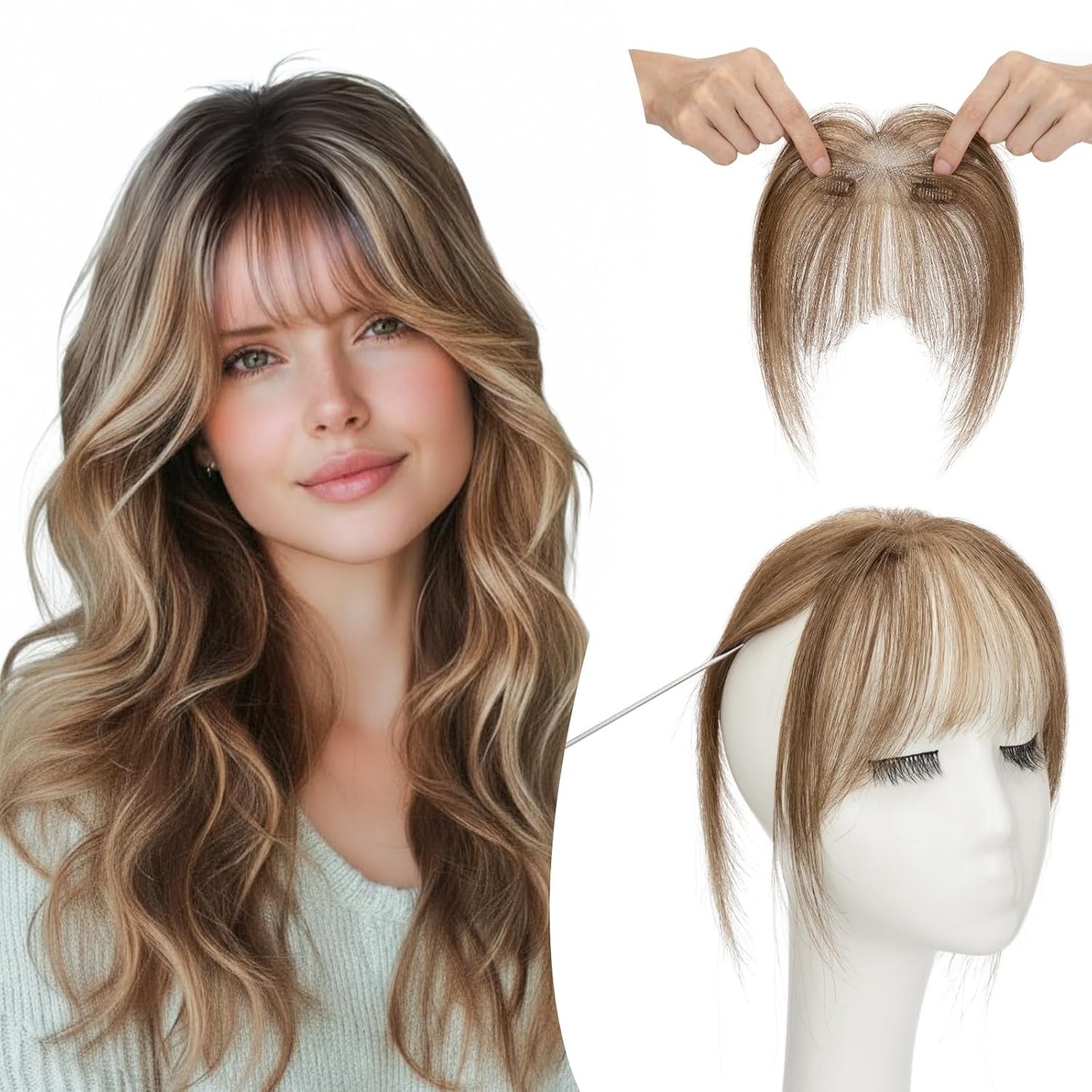 Hair Clip-In Bangs