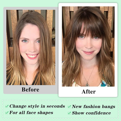 Clip-In Wispy Bangs