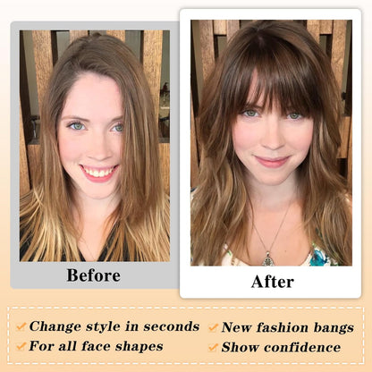 Clip-In Wispy Bangs