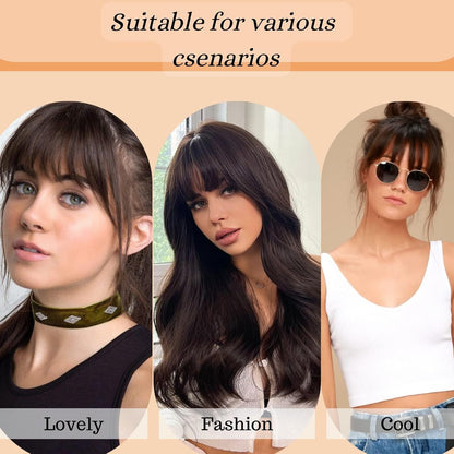 Clip-In Wispy Bangs