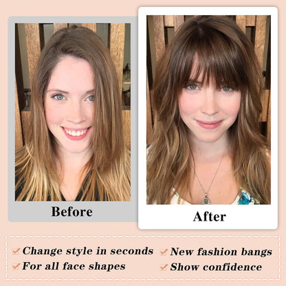 Clip-In Wispy Bangs