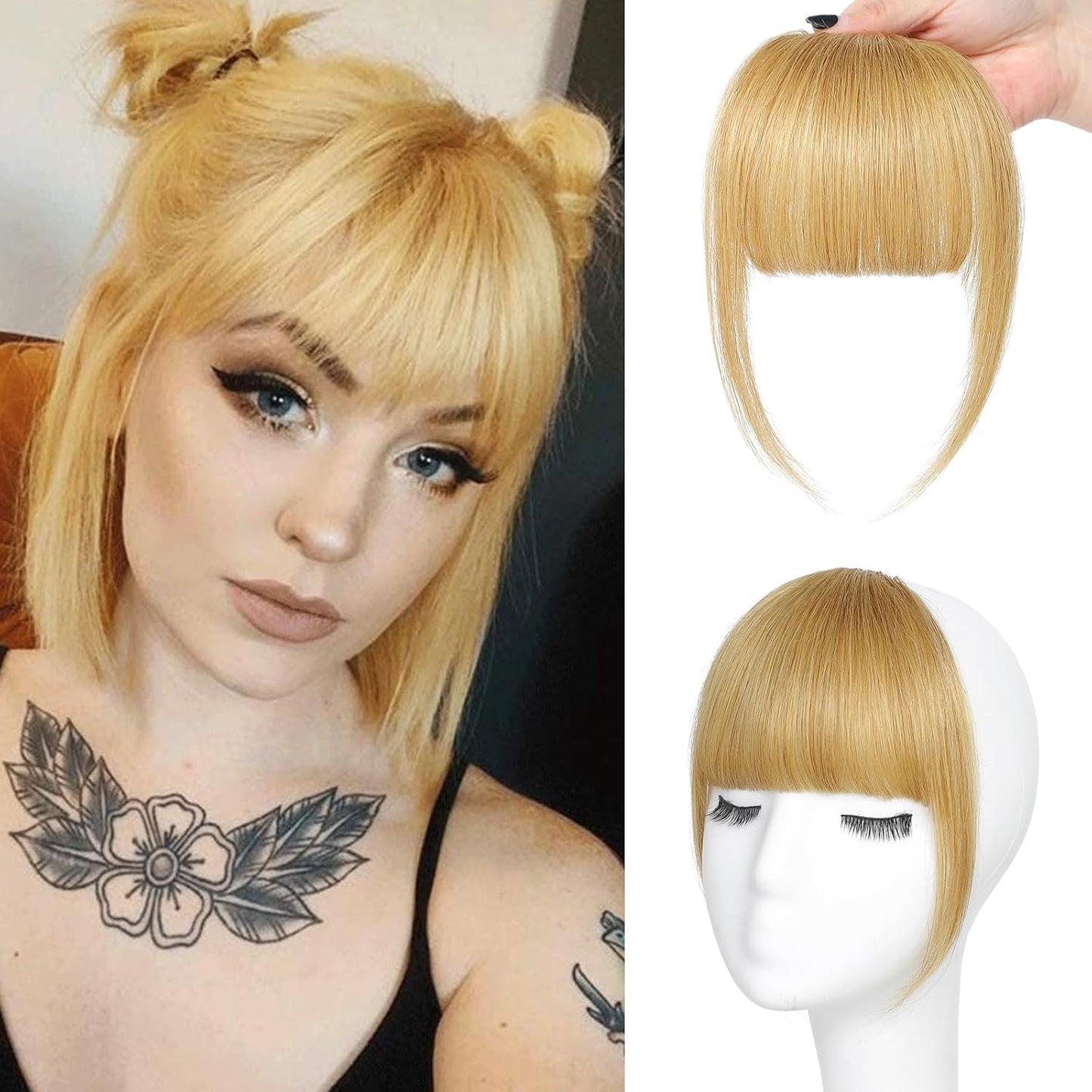 Clip-In Wispy Bangs