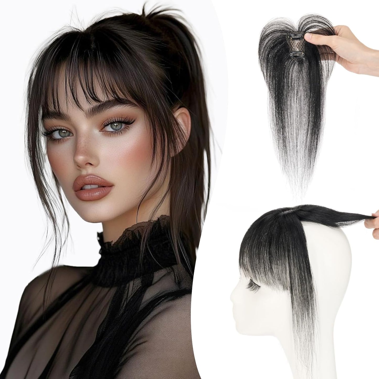Hair Clip-In Bangs