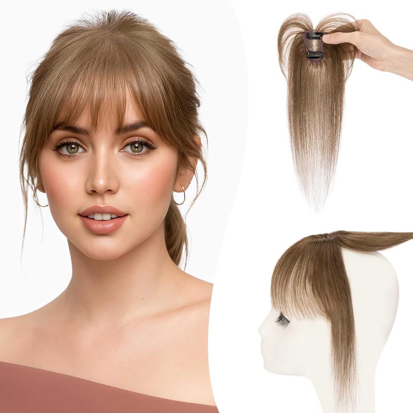 Hair Clip-In Bangs