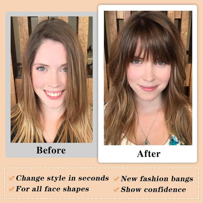 Clip-In Wispy Bangs