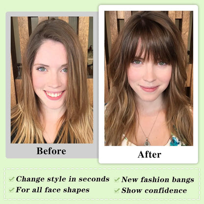 Clip-In Wispy Bangs