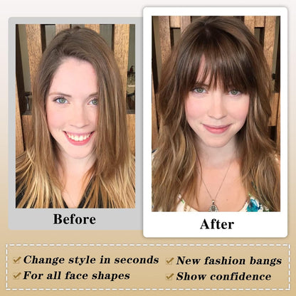 Clip-In Wispy Bangs
