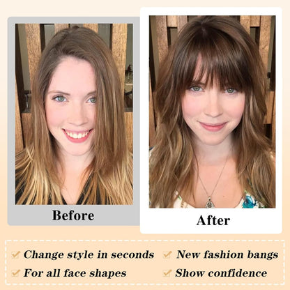 Clip-In Wispy Bangs