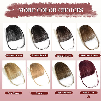 Clip-In Wispy Bangs