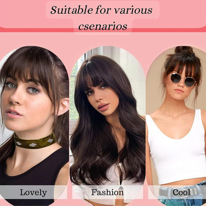 Clip-In Wispy Bangs
