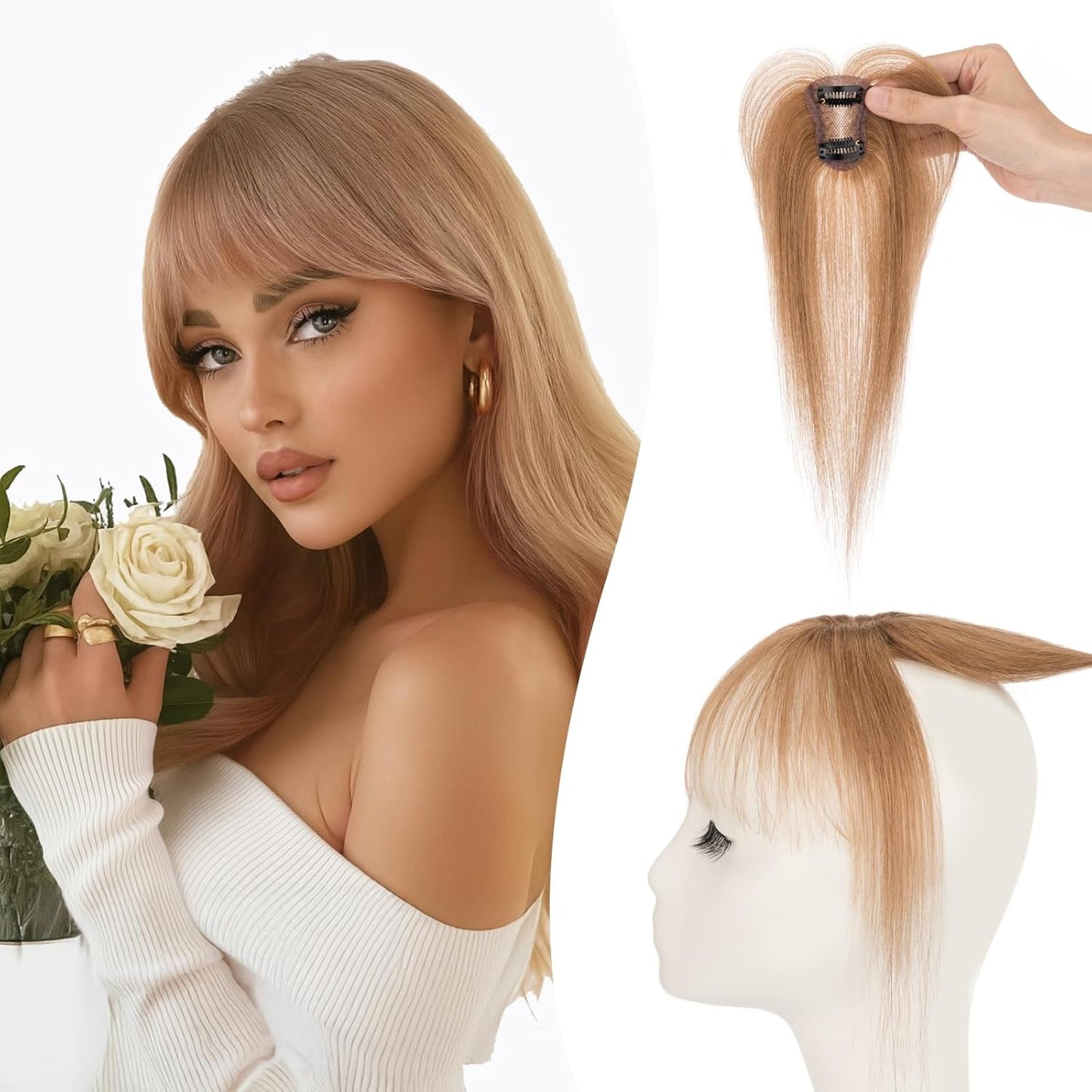 Hair Clip-In Bangs