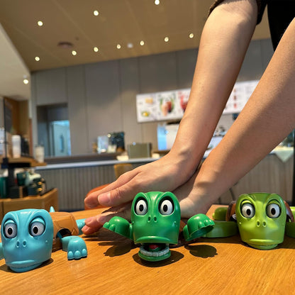 🔥Funny Turtle Coaster & Cup Holder, Moving Limbs, Cute Home Decor Gift