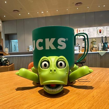 🔥Funny Turtle Coaster & Cup Holder, Moving Limbs, Cute Home Decor Gift