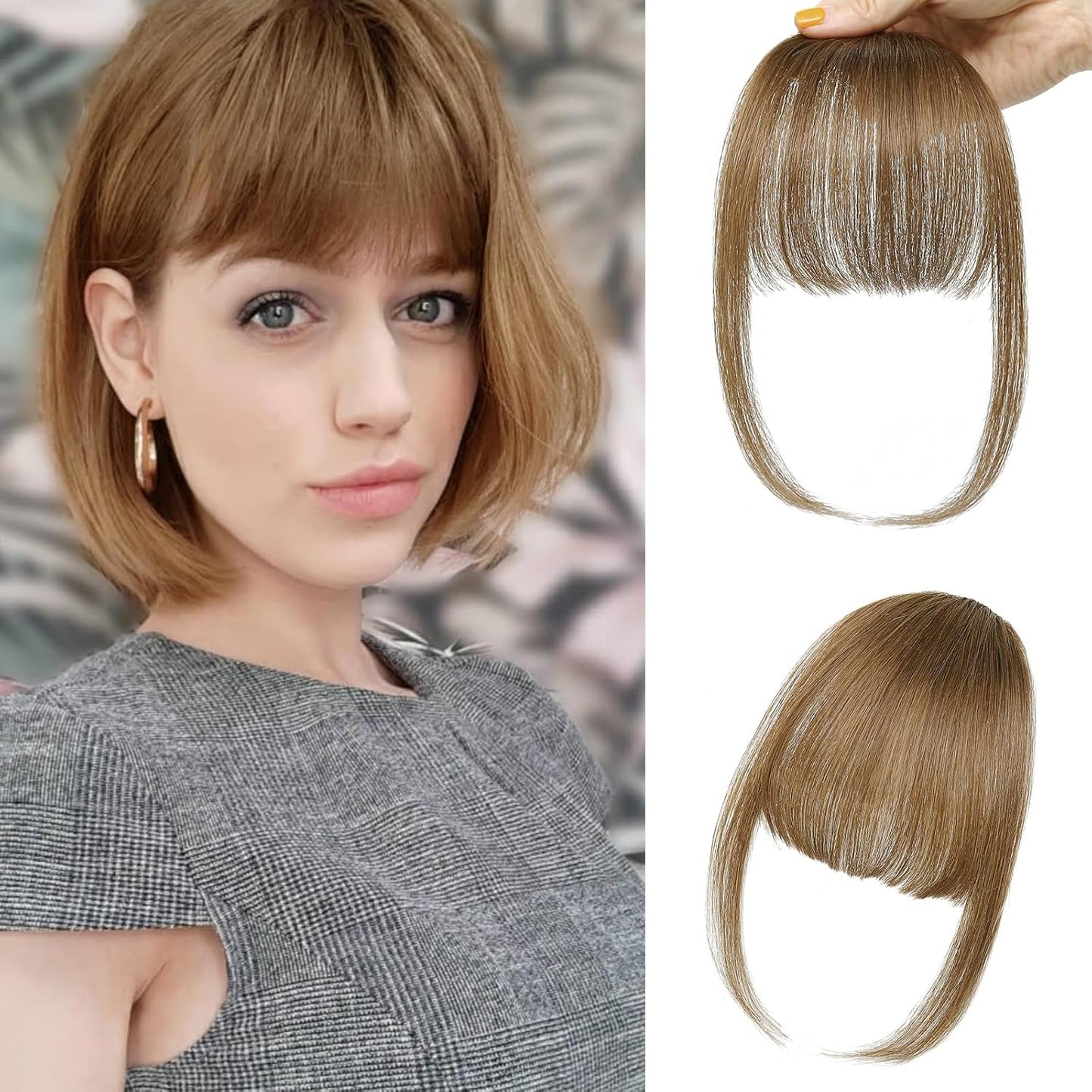 Clip-In Wispy Bangs